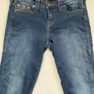 True Religion Halle Mid Rise Super Skinny Jeans Size 29